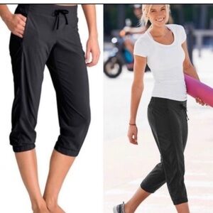 Athleta La viva black jogger